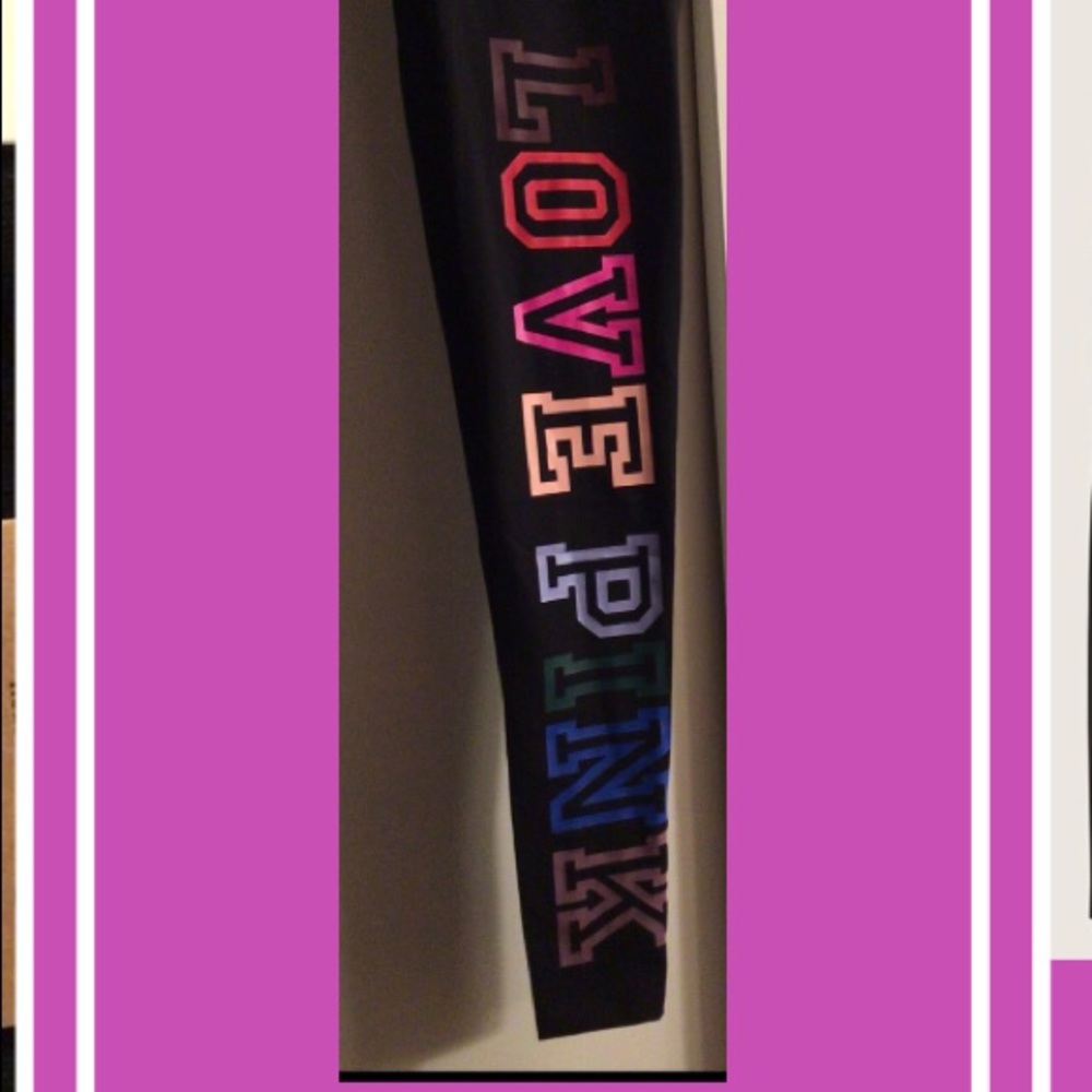 VICTORIA SECRET PINK Medium or Small High Waist Leggings - Picture 4 of 7
